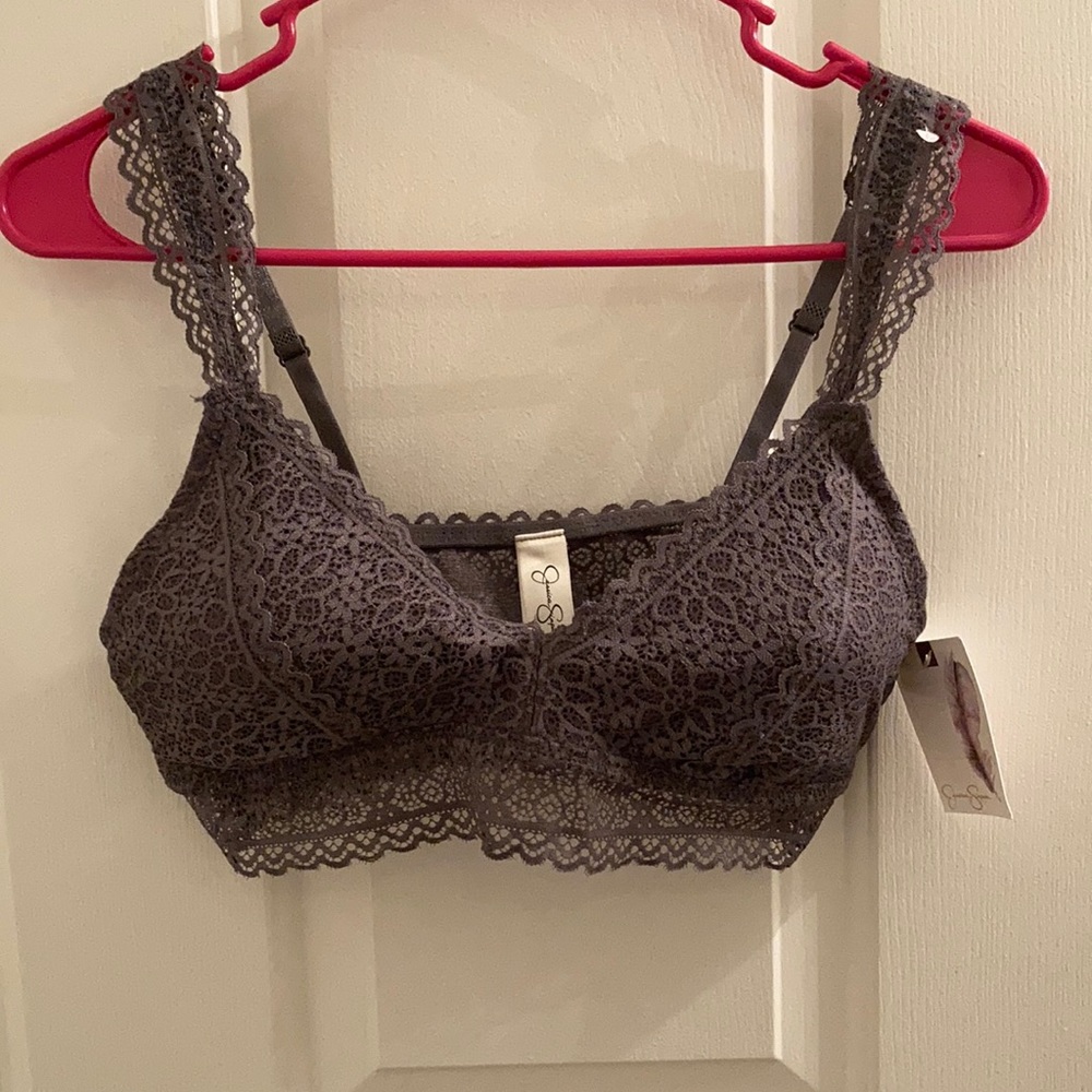 NWT Jessica Simpson lace bra size L